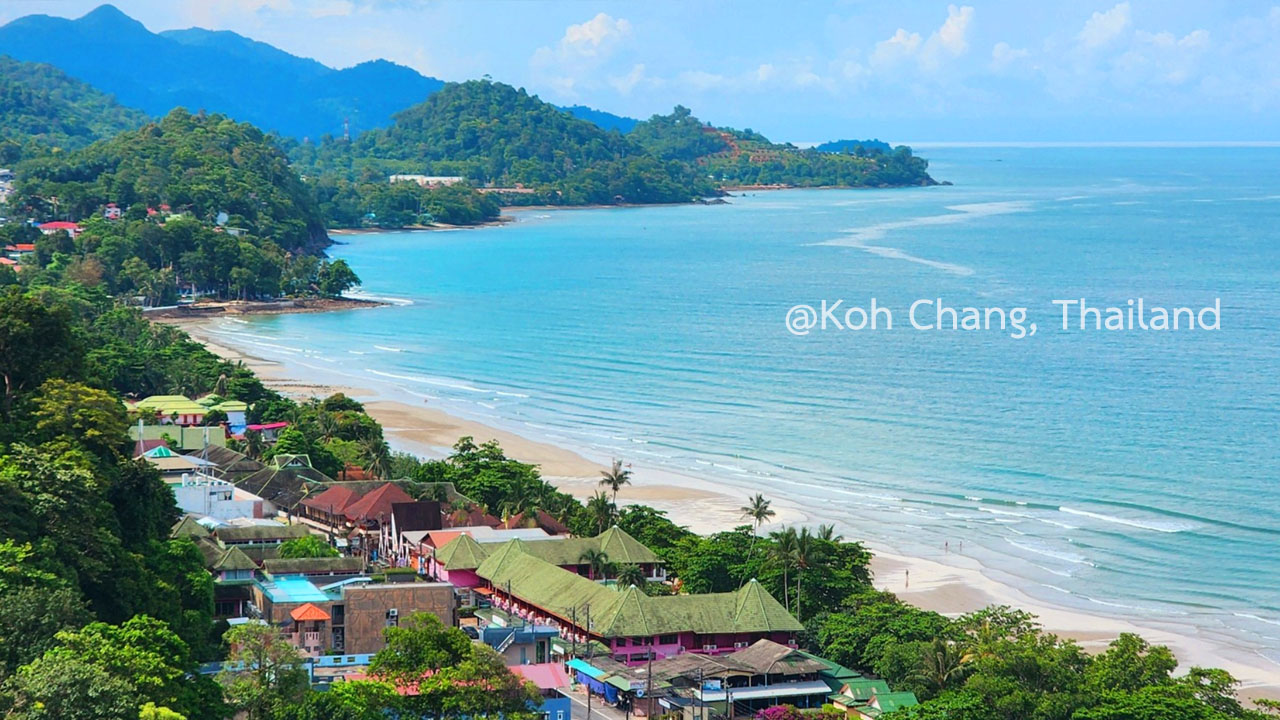 Beautiful beach view Koh Chang Thailand