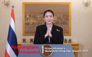 Drug suppression Thailand, Prime Minister Paetongtarn Shinawatra