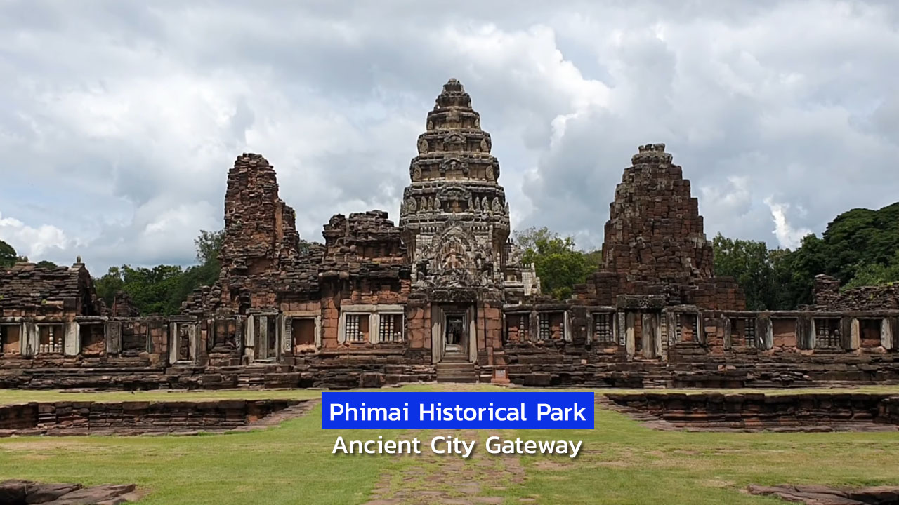 Ancient Stone Temples Phimai Historical Park
