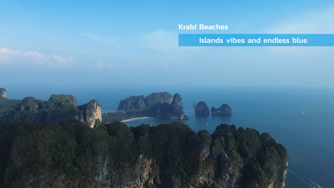 Krabi beaches Island vibes and endless blue