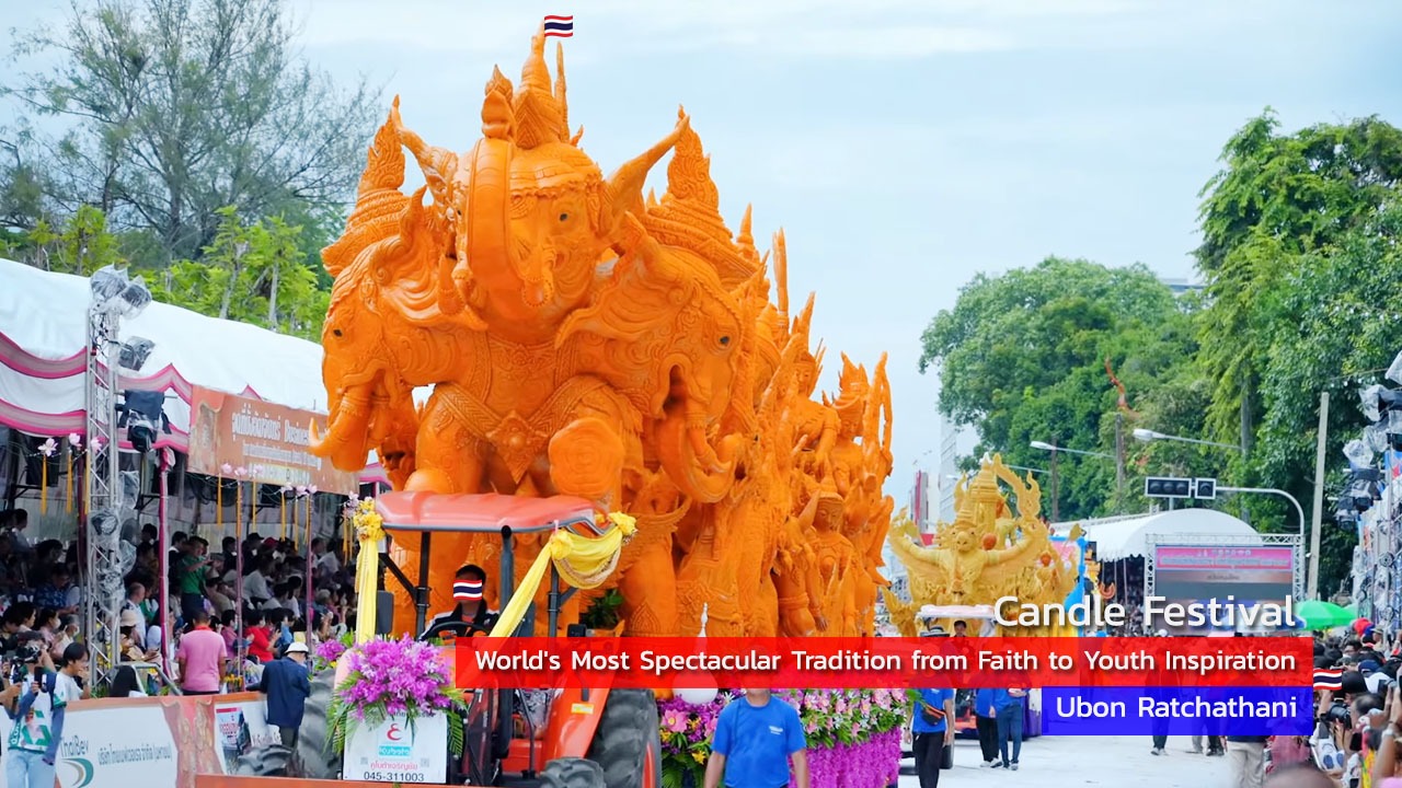 Spectacular Thai Candle Festival From Faith to Art