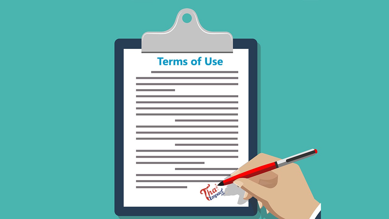 Terms of Use - Thai Impact | Thailand Travel, Culture, Food & Local Vibes