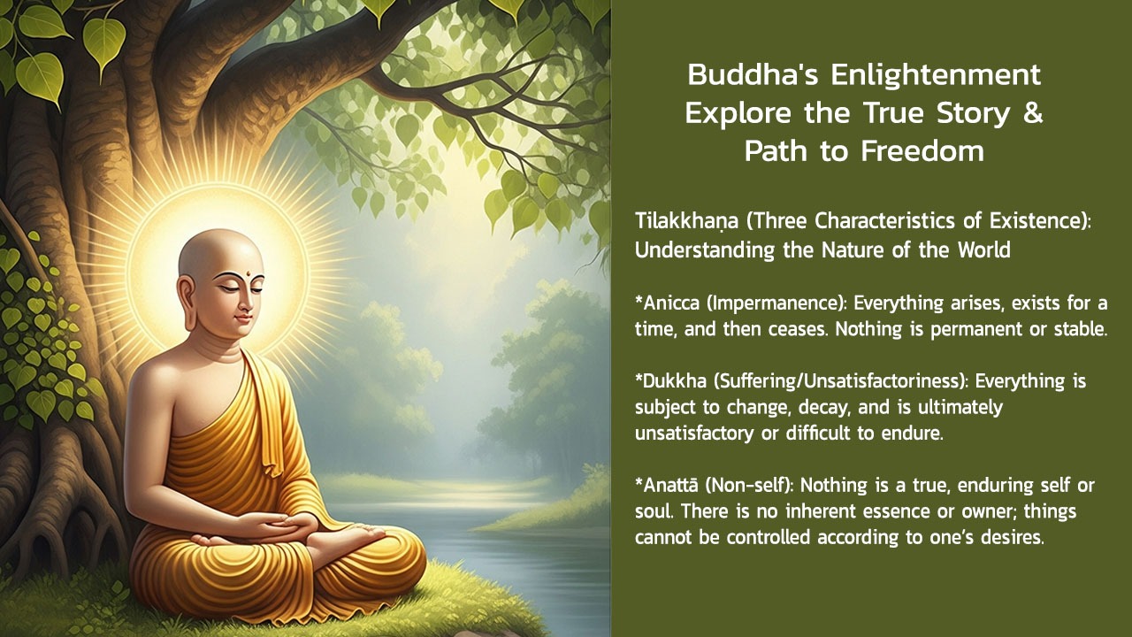 The Moment of Awakening Buddha's Enlightenment Explained