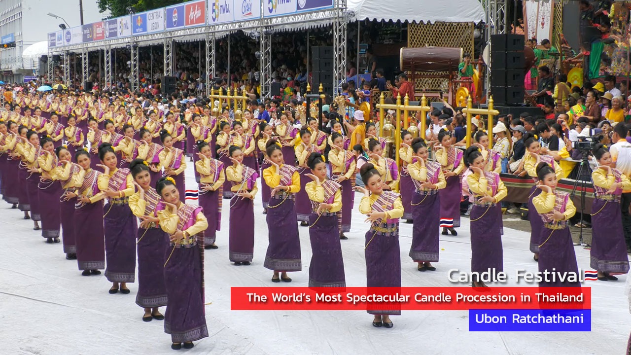 The World’s Most Spectacular Candle Procession in Thailand