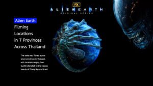 Alien Earth series Thailand, Bangkok future city,Sci-fi series in Thailand