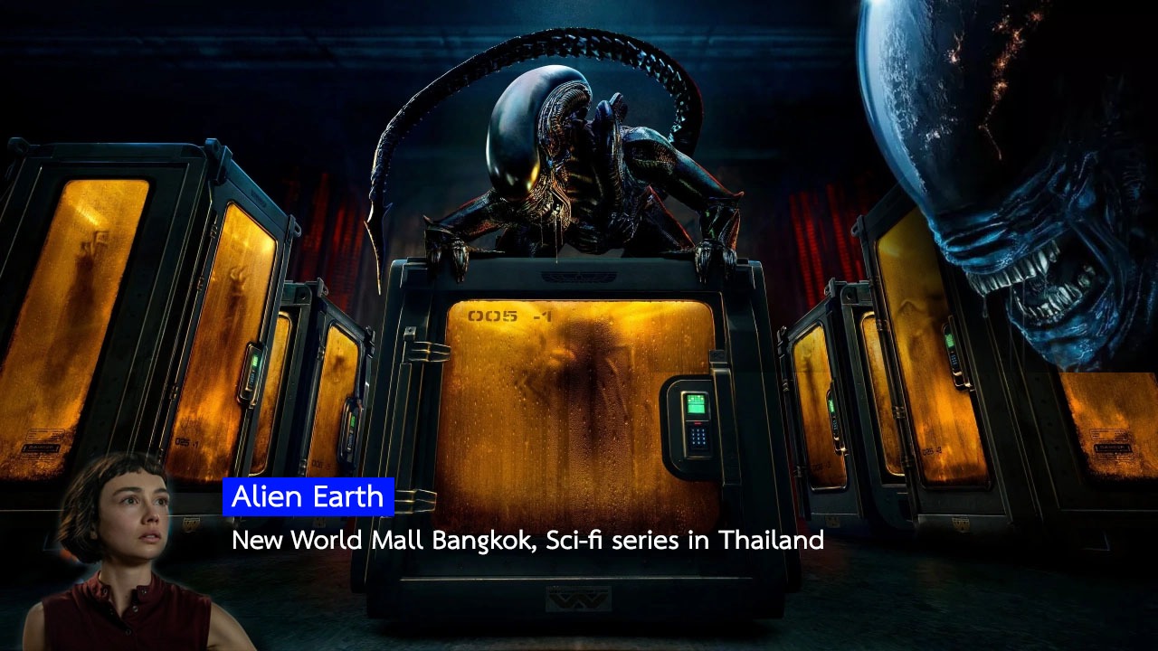 Alien Earth series Thailand, Bangkok future city,Sci-fi series in Thailand