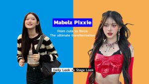 Daily Look vs Stage Look - Mabelz Pixxie