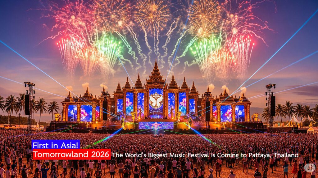 Tomorrowland 2026, Biggest Music Festival is Coming to Thailand
