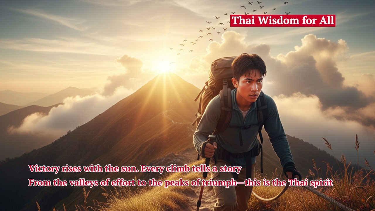 Where there is effort, there is success, ความพยายามอยู่ที่ไหน ความสำเร็จอยู่ที่นั่น