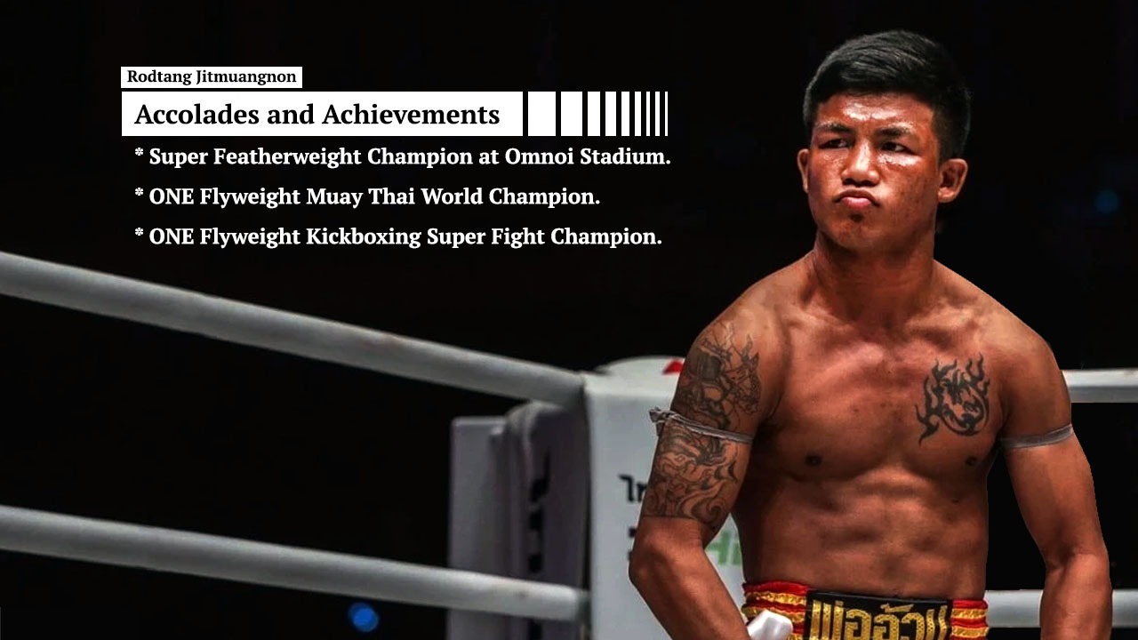 Rodtang ONE Championship, Rodtang respect opponent, Rodtang Muay Thai Fighter