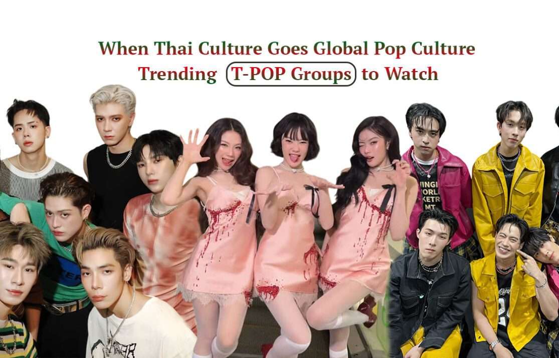 T-POP Groups,Thai pop music,Thai pop dance cover,Why is T-POP rising