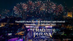 Vijit Chao Phraya 2025, Chao Phraya River light show