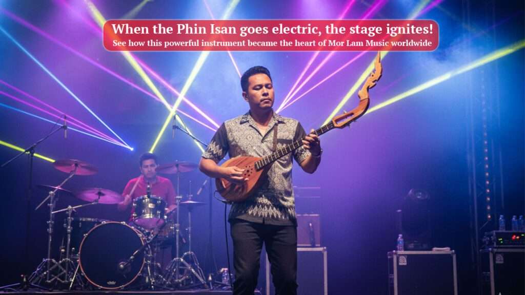 Phin Isan,Isan Guitar,Thai Lute,Thai Electric Guitar,Isan Music
