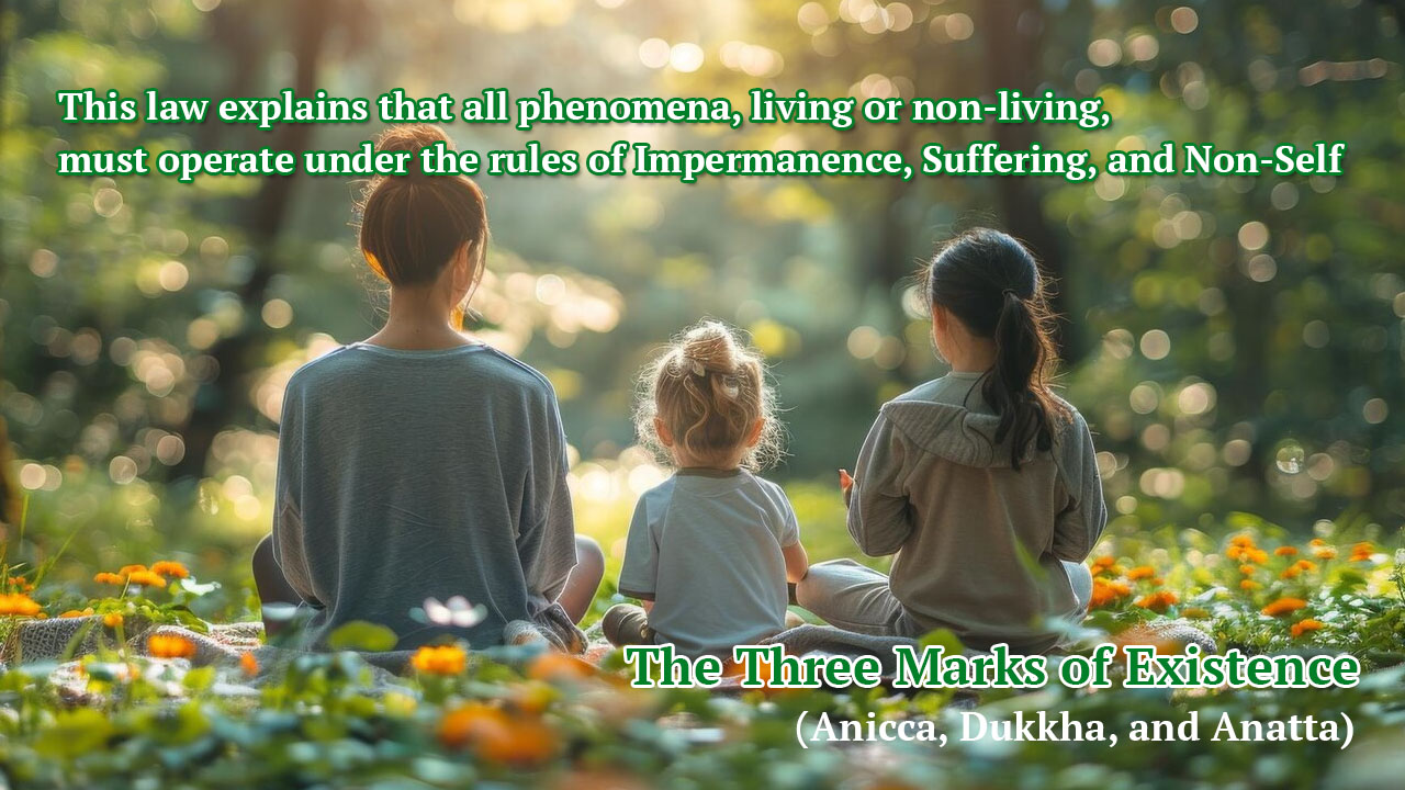 Understanding The Three Marks of Existence (Anicca, Dukkha, Anatta)