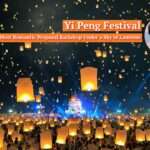 Yi Peng Festival,Chiang Mai Lantern Festival,Chiang Mai Thailand,Romantic festivals in Asia