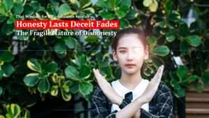 Honesty lasts, deceit fades, The longevity of honesty, Honesty lasts, dishonesty never does