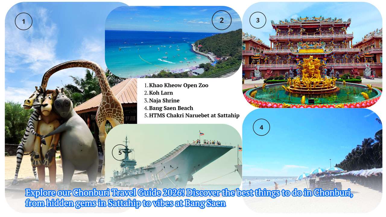 Chonburi Travel Guide, Day Trip from Bangkok