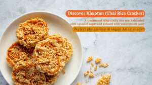 Thai Rice Cracker, Khaotan Thai Watermelon Crispy Rice Cracker
