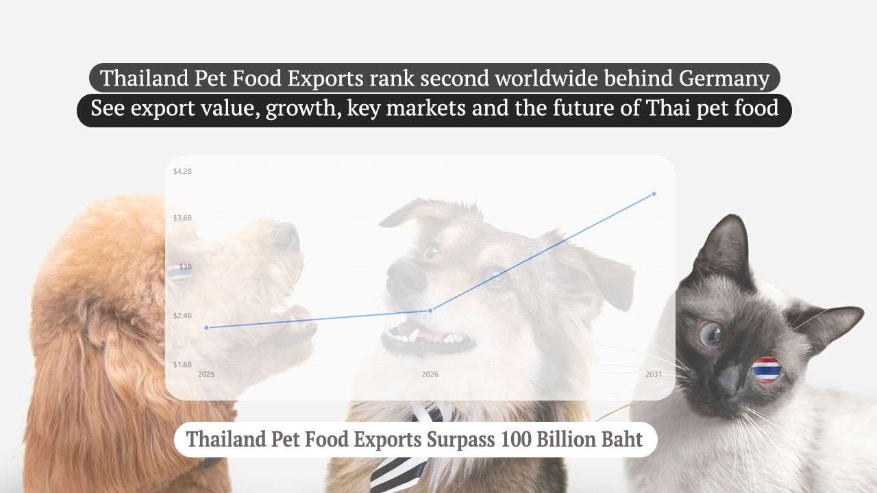 Thailand Pet Food Exports